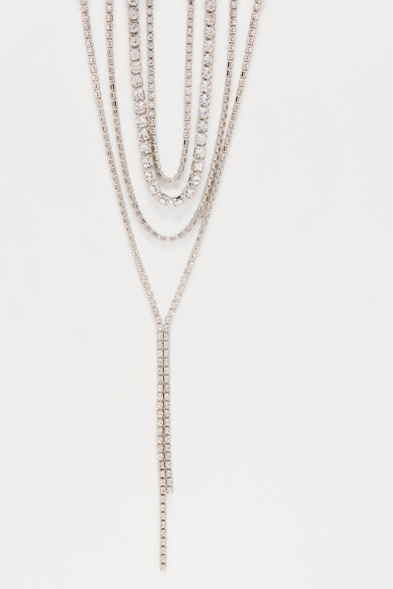 Dripped in Diamonds Layered Necklace