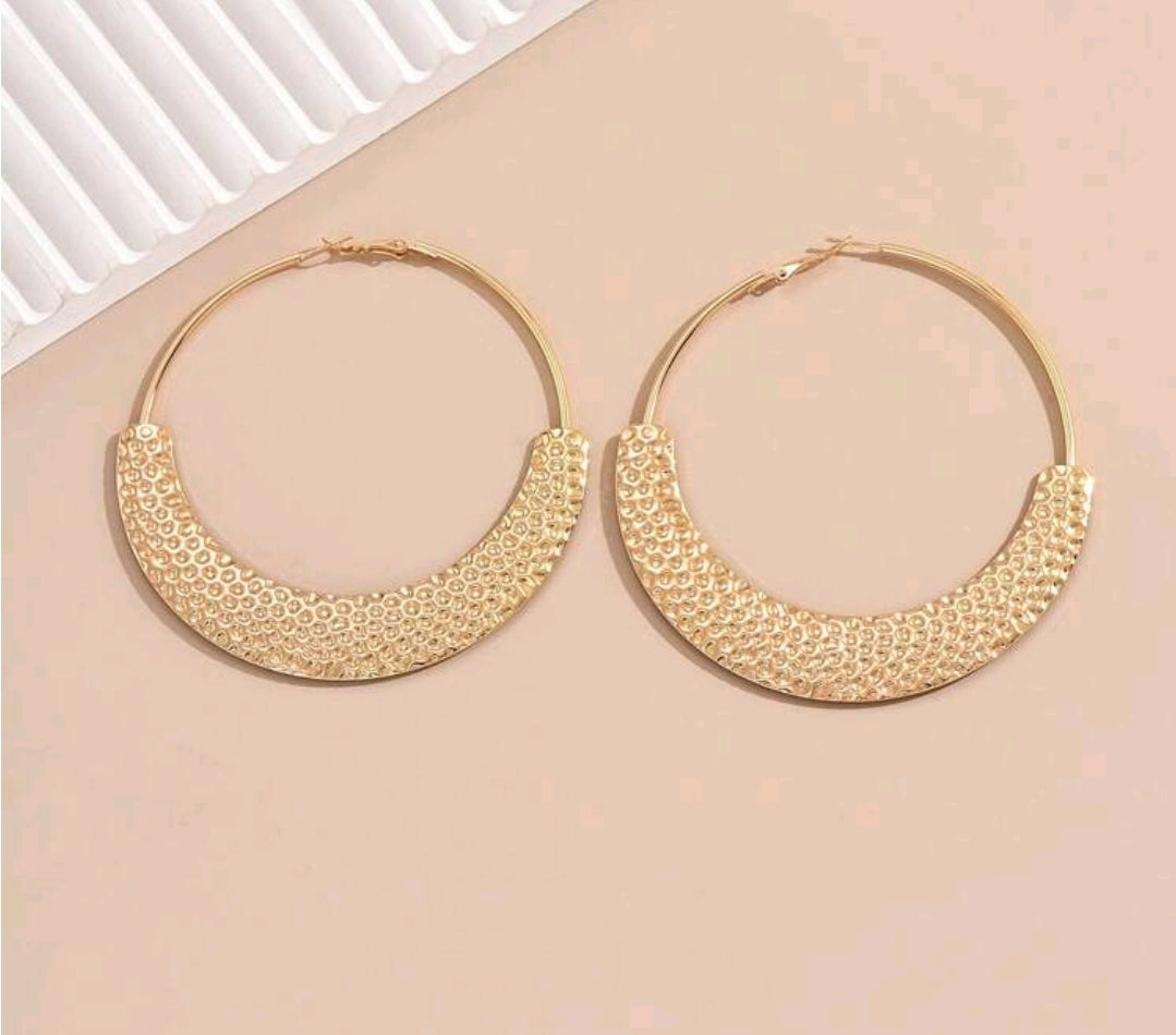 Hammered Hoops