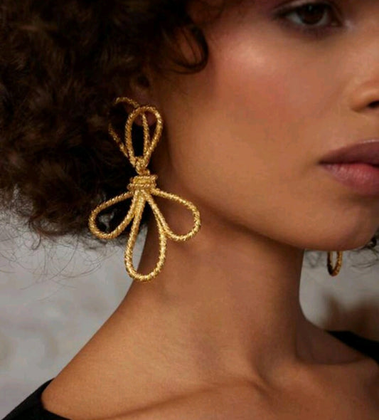 Bow & Knot Statement Earrings