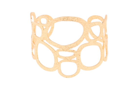 Cut It Out Cuff Bracelet
