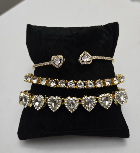 Sierra Gold Bracelet Stack (3 Piece)