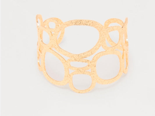 Cut It Out Cuff Bracelet