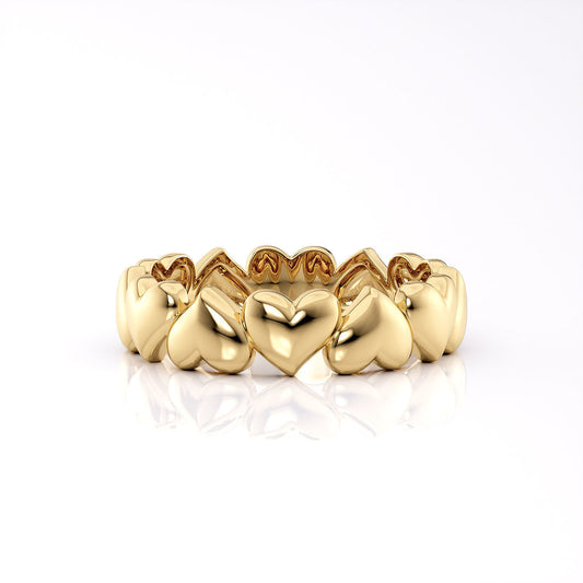 Infinity Heart Ring