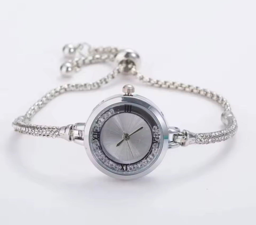 Toggle Rhinestone Watch