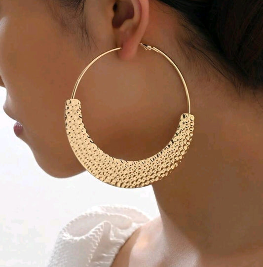 Hammered Hoops
