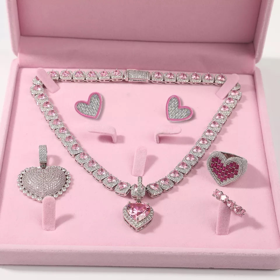 "Pretty In Pink" Jewelry Set