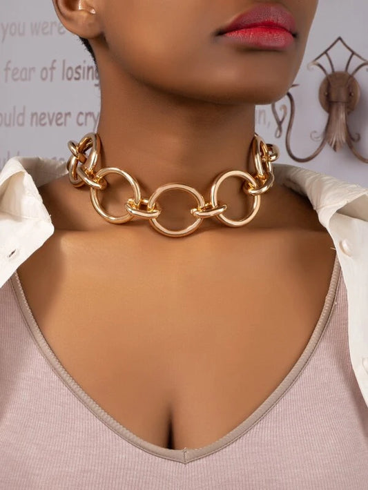 Circle Chain Necklace