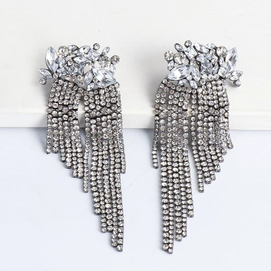 "Pretty Lady" Rhinestone Earrings