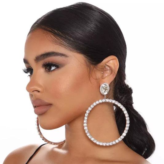 "Allia" Rhinestone Earrings