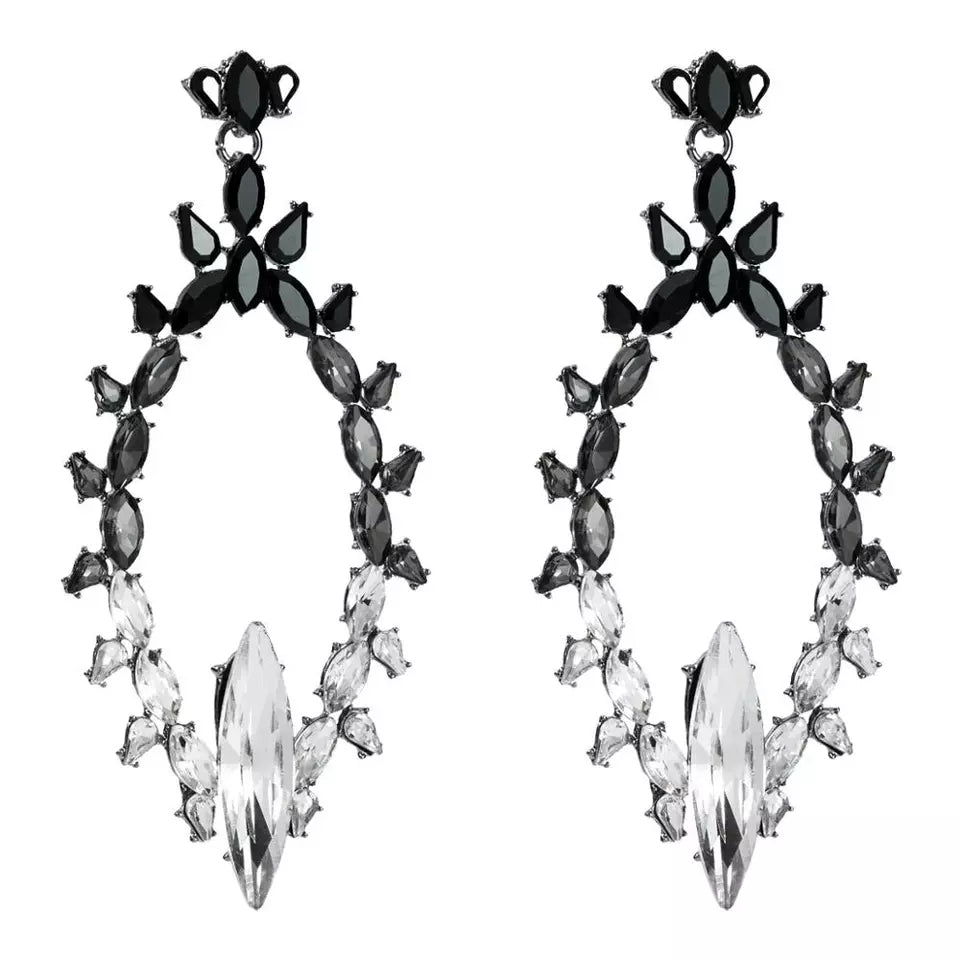 "Azalia" Rhinestone Earrings