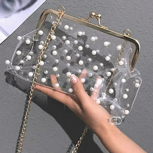 "Tammi" Pearl Handbag