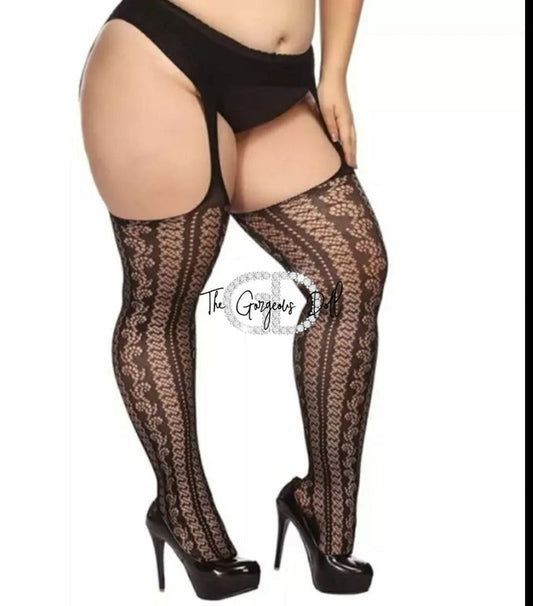 "Honest" Plus Size Stockings
