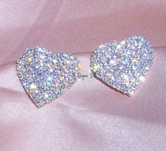 "Big Hearts" Stud Earrings