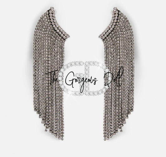 "Magna" Rhinestone Earrings
