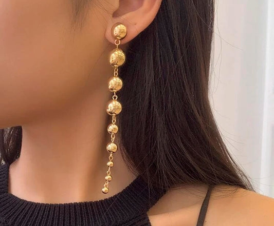 Leslie Ball Drop Earrings