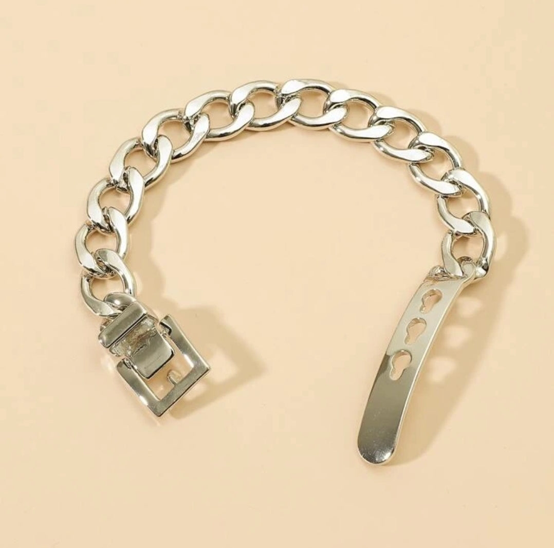 Chain Belt Buckle Bracelet