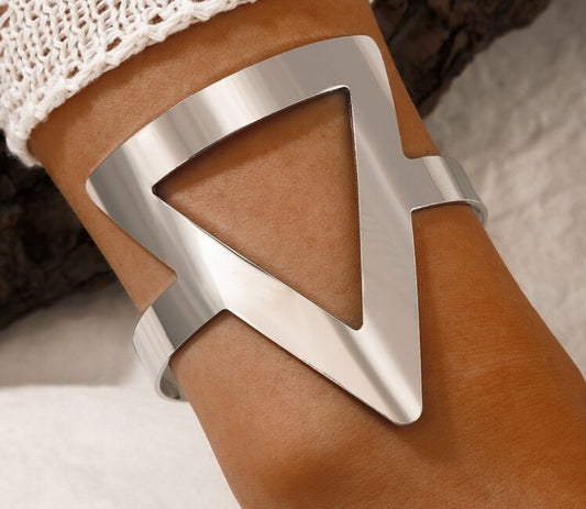 Triangle Cuff Bracelet