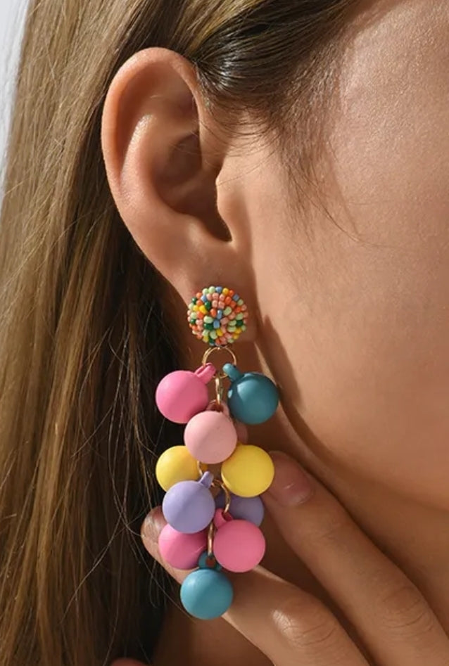 "Marbles" Earrings