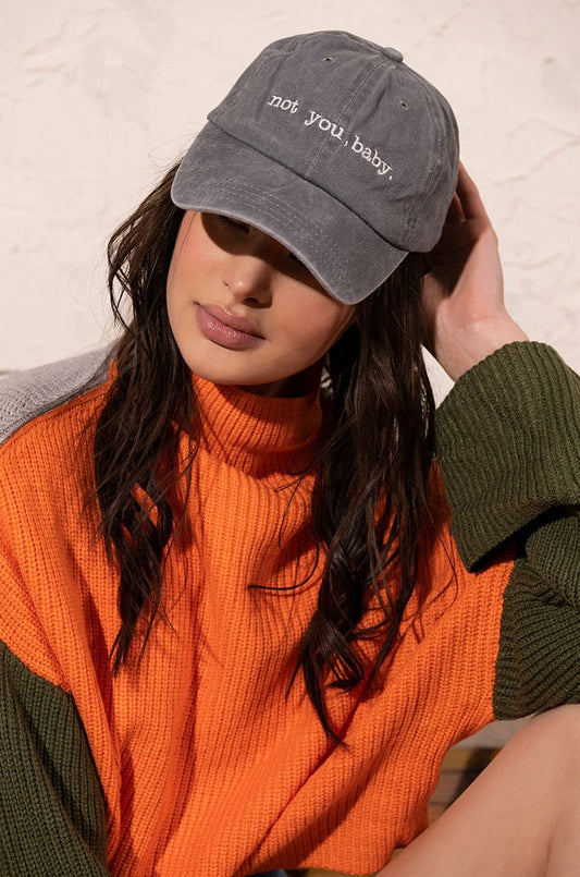 Not You, Baby - Dad Cap